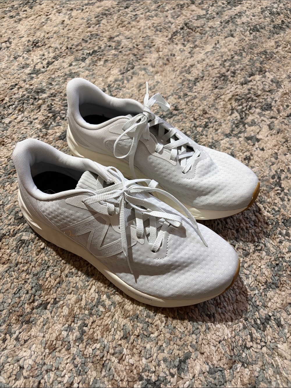 New Balance Gray Athletic Running Shoes